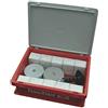 Fischer BOX bandelle GWB, Kit completo formato da 12 bandelle in tessuto GWB, 2.000 chiodi ED18, 1 percussore SZE, ideale per il fissaggio di tubi e cavi,71611