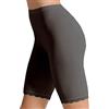 Cotonella 2 Pezzi Slip Donna Long L'Altra 3163 in Cotone Elasticizzato, Nero 6/XXL