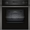 NEFF B5AVM7AG7 Forno Added Steam, Easyclean, Porta Slide&Hide, Display Bianco, Grafite Grey