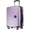 Hauptstadtkoffer Mitte - Bagaglio a Mano 55x40x23, TSA, 4 Ruote, Valigia da Viaggio, Valigia Rigida, Valigia con Rotelle, Valigia Bagaglio a Mano, Lilla