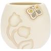 THUN - Porta spazzolini - Ceramica - Linea Elegance - 10,5x8,5x9,3 h cm