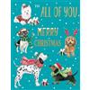 Piccadilly Greetings Biglietto di Natale per tutte le razze di cani - 20,3 x 15,2 cm