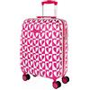 AGATHA RUIZ DE LA PRADA - Valigia Bagaglio a Mano - Valigia Piccola e Leggero. Valigie per bambini. Valigie Trolley Piccolo. Valigia Rigida con Chiusura a combinazione, Fucsia