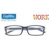 INDUSTRIE OTTICHE ITALIANE Srl Corpootto Occhiale Da Lettura Modello Work Grigio +2,50 Diottrie - Occhiali da Lettura Unisex