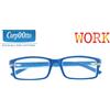 INDUSTRIE OTTICHE ITALIANE Srl Corpootto Occhiali per Lettura Work Azzurro +3,50 Diottrie - Design Elegante e Funzionale