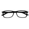 INDUSTRIE OTTICHE ITALIANE Srl Corpootto Slim Nero Occhiali da Lettura +2,50 Diottrie - Eleganza e Comfort