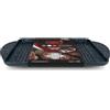 Avilia Bistecchiera Antiaderente per Induzione in Alluminio - Plancia Grill Rettangolare 37x28cm per Verdure, Bistecche e Pesce, Cottura Salutare e Uniforme
