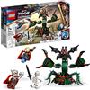 LEGO Marvel Attacco a Nuova Asgard, Giochi per Bambini dai 7 Anni, Set con Supereroi, Thor e il Martello Stormbreaker, Giocattolo da Costruire 76207