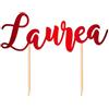 PARTYLANDIA Cake Topper, Decorazione Torta, Picks, Laurea, Festa, Celebrazione, Laureato, Ragazzo, Ragazza (Laurea)