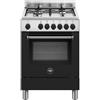 Bertazzoni La Germania Americana AMN664ENEV/24 cucina Elettrico Gas Nero