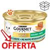 Purina Cat Gourmet Gold Mousse con Merluzzo con Delicate Carote - Lattina Da 85 Gr - CONFEZIONE RISPARMIO