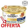 Purina Cat Gourmet Gold Mousse con Pesce dell'Oceano - Lattina Da 85 Gr - CONFEZIONE RISPARMIO