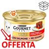 Purina Cat Gourmet Gold Cuore Morbido Salmone - Lattina Da 85 Gr - CONFEZIONE RISPARMIO