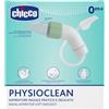 Chicco PhysioClean Kit Aspiratore Nasale Neonato 0m+, Soluzione Igiene Nasale, Forma Ergonomica Antiscivolo, Beccucci Morbidi e Flessibili, Include Filtro Assorbente e Pratica Bustina Richiudibile
