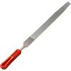 SI FANG Lima piatta diamantata, 200 mm, per levigatura in metallo, raspa per legno, affilatura a mano con manico in gomma, adatta per gioielli, metallo, piastrelle, vetro, pietra