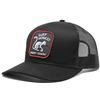 Surf Monkey DRESSED IN MUSIC PLAY WITH ME Cappello Trucker - 6 Pannelli - Cappello Regolabile Snapback - Taglia Unica - Surfing The Basque Country- Surf Monkey® - Nero/Nero