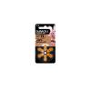 Duracell Hearing Aid 13 Arancione 6 Pezzi