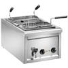 Ristosubito Cuocipasta Elettrico Da banco Modello CP40 Potenza 3200 W Capacità Lt. 30 Temp.°C. 0 / 110 Dim. cm L.40 P.70 H.34