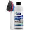 SUPER CLEAN Detergente concentrato per tessuti e tappeti pulizia profonda per tutti i tipi di imbottiti moquette sedili auto divani e poltrone 2 litri con 2 spugne