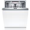 Bosch SMV8YCX02E Serie 8, Lavastoviglie da incasso a scomparsa totale, PerfectDry, Home Connect, Extra Clean Zone, EfficientDry, 60 cm