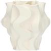 Rituali Domestici - Vaso Deco Origami M in ceramica, 23,5x23,5cm, profondità 20,5cm, collezione Trama