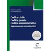 Giappichelli-Linea Professionale Codice civile. Codice penale. Codice amministrativo. Aggiornamento settembre 2024
