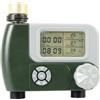 PNI Programmatore di irrigazione PNI WT10 PRO, Display LCD, connessione 3/4 in Metallo, 2 uscite, Verde