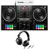 Hercules DJCONTROL INPULSE 500 Controller Dj 2Deck USB +HDP DJ45 Cuffia Dj Pro