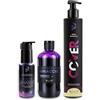BALATO Kit Antigiallo BALATO, per avere capelli biondi perfetti e mantenere vivo il colore. 3 prodotti per capelli, shampoo, maschera con pigmenti e gocce per avere un biondo bellissimo
