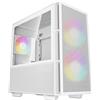 DEEPCOOL Case DeepCool CH360 Mini Tower Vetro Temperato Bianco