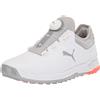 PUMA Proadapt Alphacat Disc, Scarpe da Golf Uomo, White High Rise, 48.5 EU