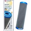 Carbonit Prime Inventions - Filtro dell'acqua GFP Premium EM cartuccia filtrante 0,4 µ con più carbone attivo e ceramica EM