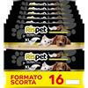 RISPET Salviette Igienizzanti e Purificanti XL, Cocco e Cheratina, per Il Manto di Cani, Gatti e Animali Domestici, 864 Salviettine