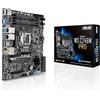 ASUS WS C246M PRO - Scheda madre per workstation (Micro-ATX, Intel Skylake/Skylake-Refresh, LGA 1151-2, 4x DDR4 2666 MHz ECC, PCIe 3.0, SATA, M.2, NVME, SATA, Dual LAN)