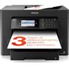 Epson WorkForce WF-7840DTWF, Stampante multifunzione inkjet A3+, ADF fronte/retro per A3 fino a 50 pagine, Velocità 25 pagine