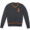 Cinereplicas Maglia Harry Potter Hogwarts - Collo a V - Adulti e Bambini - Licenza Ufficiale Harry Potter