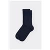 Calzedonia Calzini Corti In Cotone Rasato Uomo Blu