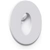 LEDKIA LIGHTING - Segnapasso LED Incasso a Parete | 1W Basso Consumo | Luce Fioca 80lm | Angolo Apertura 90º | Resistente in Alluminio, Bianco Caldo 3000K, Policarbonato