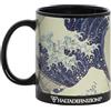 Franco Cosimo Panini Halta Definizione - Mug, Tazza in Ceramica Stampata con un'Opera d'Arte di Kanagawa, Include un'Elegante Confezione Regalo, Capacità 325 ml, F.to 9,5H x 8 Diametro cm, Onda