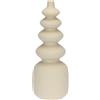 Rituali Domestici - Vaso Deco Monofiore 5 livelli in resina cementizia, 12x12cm, profondità 32,5cm, collezione Multicurve