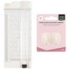 Vaessen Creative Taglierina per Carta e Cordonatrice da 11,4 x 30,5 cm - Taglierina 2-in-1 Rosa per Fai Da Te, Scrapbooking, Biglietti e Progetti di Carta - Include 2 Lame di Ricambio - Design Sicuro