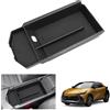 GAFAT Compatibile con Toyota C-HR 2024 2025 2026 Hybrid PHEV (Benzina) Contenitore Console Centrale, Accessori CHR II 2027 Organizer Braccioli Vassoio, Scan 3D Originale, con Tappetini Antiscivolo