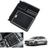 GAFAT Fo-rd Focus MK4 / Kuga MK3 ST Line 2018-2024 2025 Contenitore Portaoggetti Console Centrale, Focus MK4 ST Line Kuga 3 Portaoggetti Braccioli, Compatibile con Ford Focus MK4 Accessori (bianco)