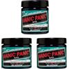 Manic Panic Classic High Voltage Hair Color Sea Goddess, cruelty-free, vegano e vibrante, 3 x 118 ml