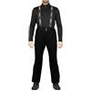 Brugi Pantaloni Tuta Sci Antiacqua Antivento Regular Fit AH1C Uomo Profumatore Saggio Omaggio Nero S