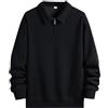 WKAYsIV Giacca-Uomo-Bianco Felpa Leggera Garzata in Cotone Morbido con Zip e Polsini in Vita e Maniche Uomo Felpe Senza Cappuccio da Uomo Primaverili 6XL 25.99