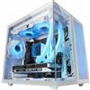 Mars gaming Case Mars gaming MC-Novam Mini-Tower mITX/mATX Bianco [MC-NOVAMW]