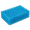 Haquoss Spugna Filtrante, 20 Ppi, Grana Fine, 5X15X10 cm, Blu