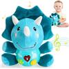 Jinxful Toyzey Giochi Musicali per Neonati，Giocattoli Musicali Unicorno, Giocattoli per Bambini 6 9 12 18 Mesi Rragazzi 1-2 anni (Dinosauro)