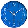 Taodyans Moderno Orologio da Parete Silenzioso Orologio da Cucina Quarzo da 30 cm (Blu)